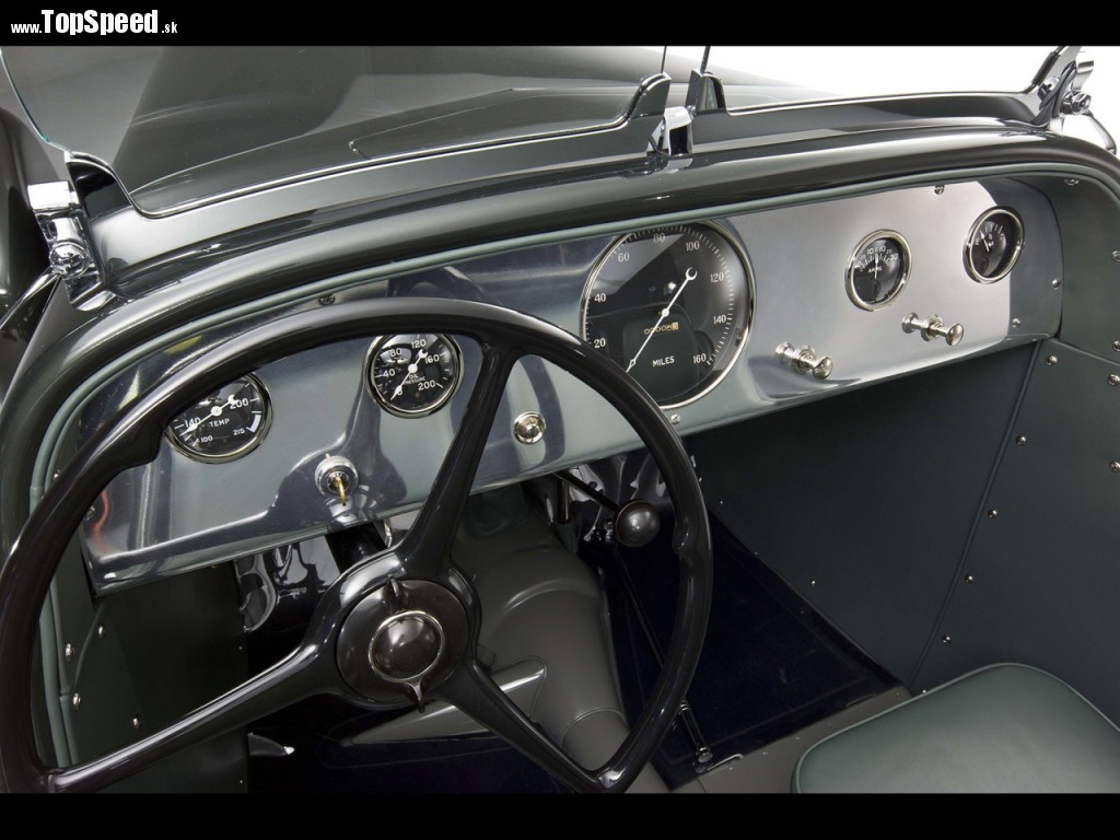 1934 Model 40 Special Speedster - prístrojová doska, doslova :)