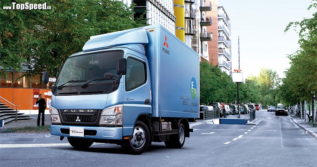 Fuso Canter Eco Hybrid ide do boja o zákazníka a srdce ekológa