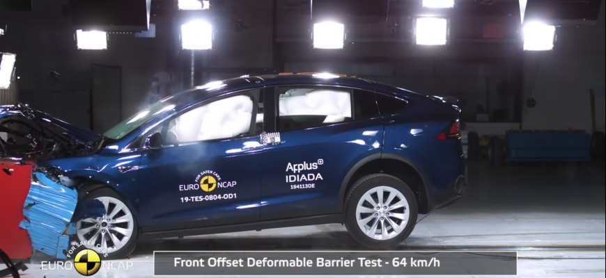 Ďalšia elektrická Tesla Model X Euro NCAP zvládla na 5 hviezdičiek