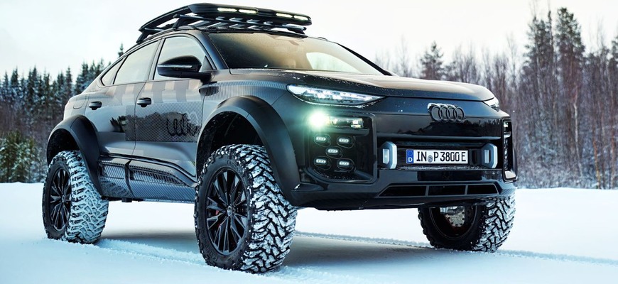 Audi Q6 e-tron offroad oficiálne. S technikou SQ6 Sportback a o 16 cm zvýšeným podvozkom