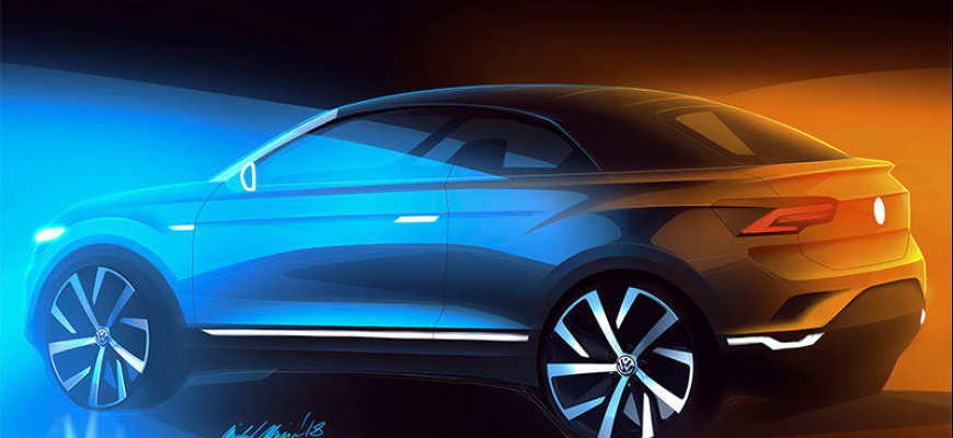 VW crossover kabriolet? Môže vzniknúť na báze T-Rocu