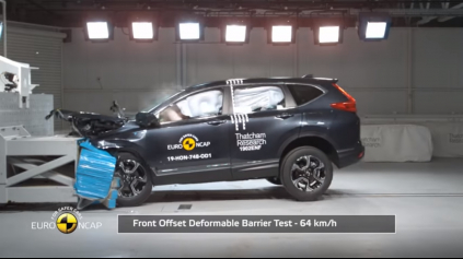 Honda CR-V Euro NCAP: Skoro bez problémov