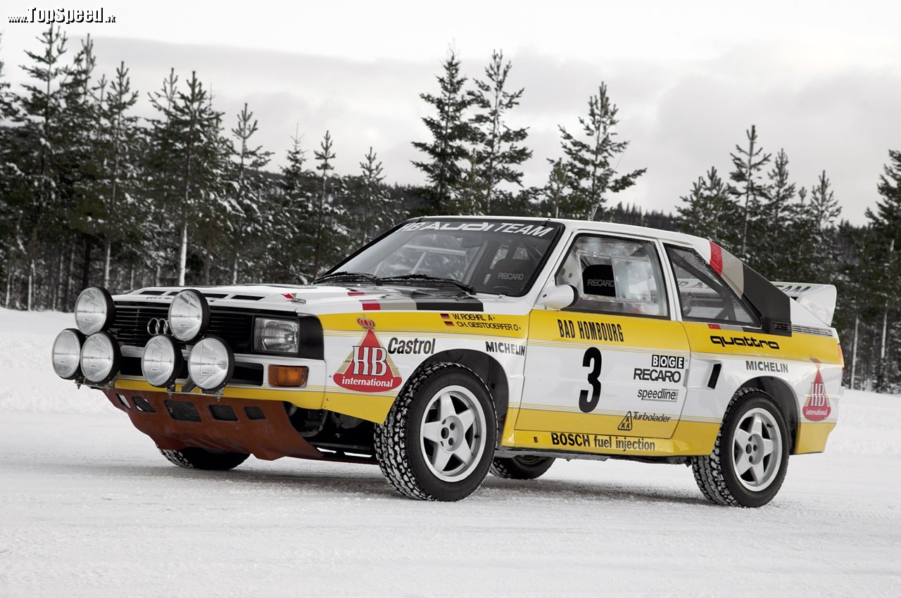 Audi S1 rally Group B