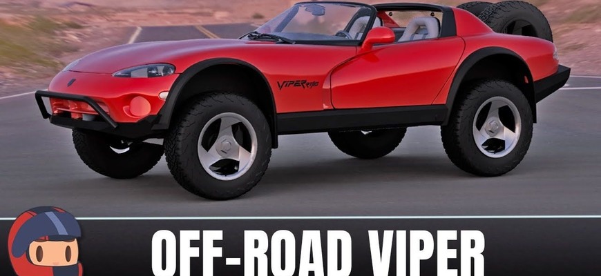 Páčil by sa vám off-road Viper v štýle Porsche 911 Dakar? Niečo podobné asi onedlho vznikne