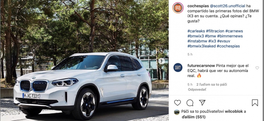 Nové elektrické SUV od BMW na uniknutých fotografiách