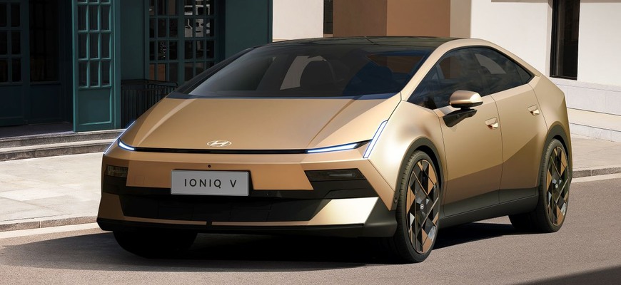 Nový Hyundai Ioniq V oficiálne. Od konceptu k sériovej podobe za dva týždne!