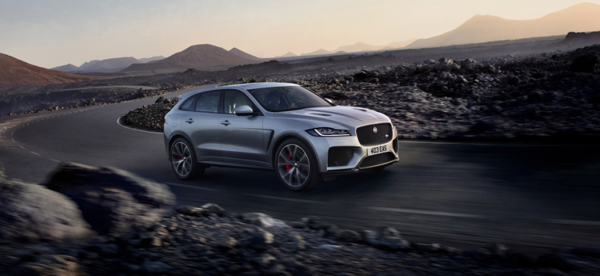 Jaguar F-Pace SVR má plnotučný 5,0-litrový osemvalec