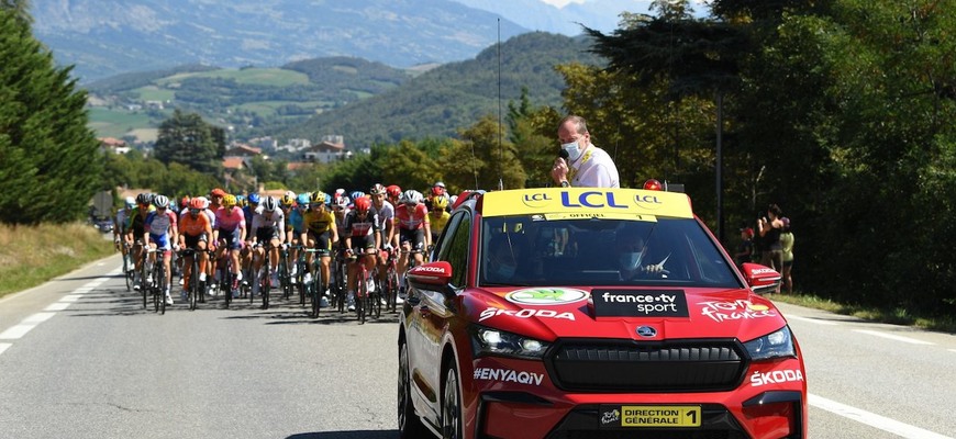 Škoda opäť podporuje Tour de France, a to po 18. krát