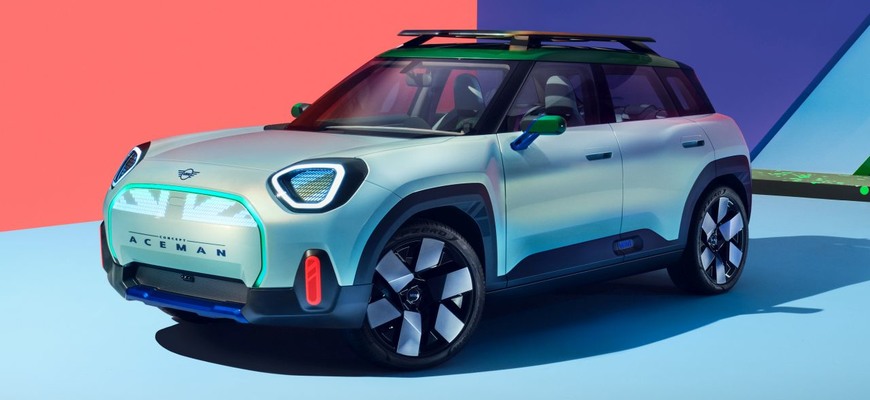 Koncept Mini Aceman je reštart dizajnu značky a výplň medzi modelmi Cooper a Countryman