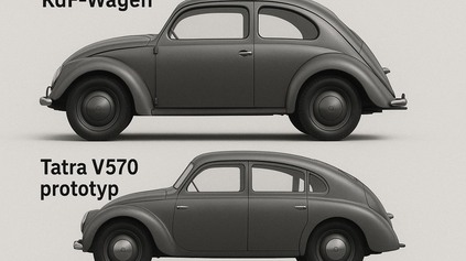 Kto vymyslel Chrobáka? Tatra alebo Porsche? Spor zastavil Hitler