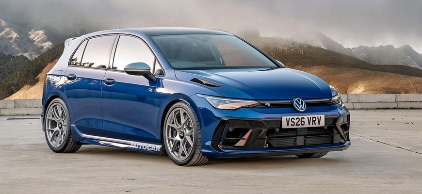 Nový Volkswagen Golf R dostane päťvalec Audi! Prvé prototypy už jazdia na Nordschleife