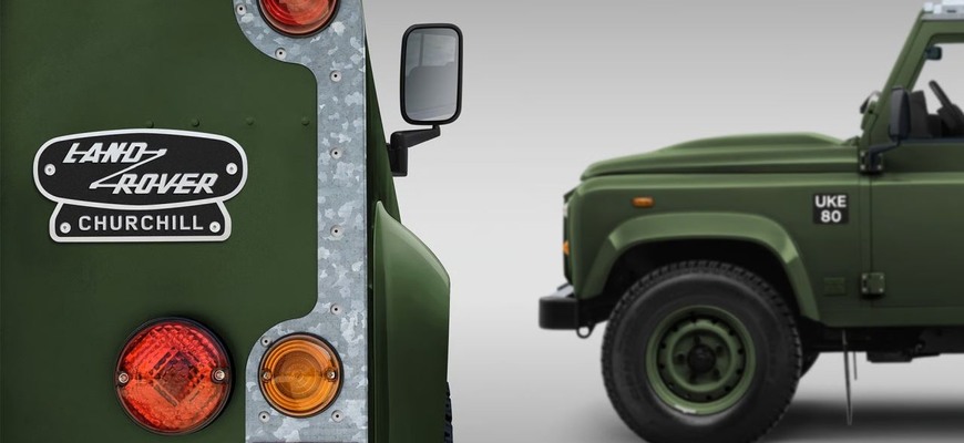 Klasický Land Rover Defender opäť na scéne! Pocta Churchillovi má nečakaný motor