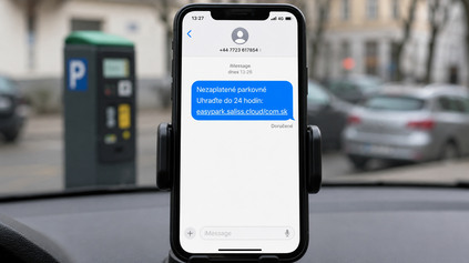 NEZAPLATENÉ PARKOVNÉ? SLOVÁKOM CHODIA ĎALŠIE PODVODNÉ SMS