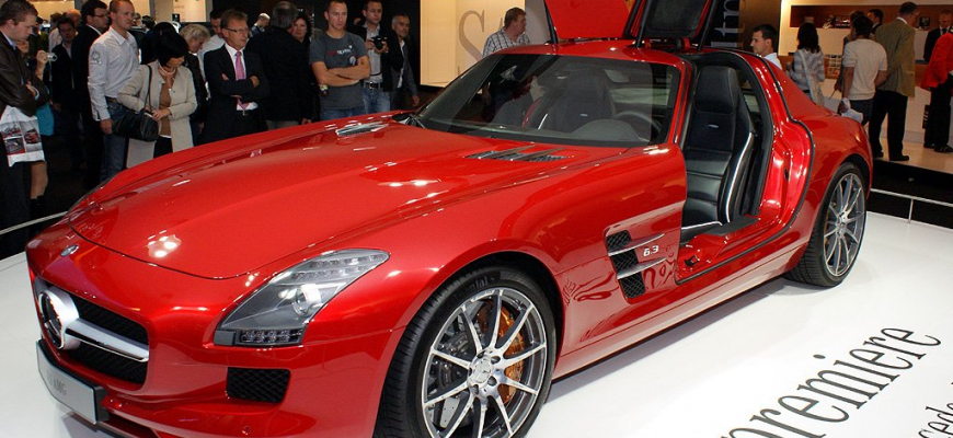 Mercedes SLS AMG (Frankfurt 2009)