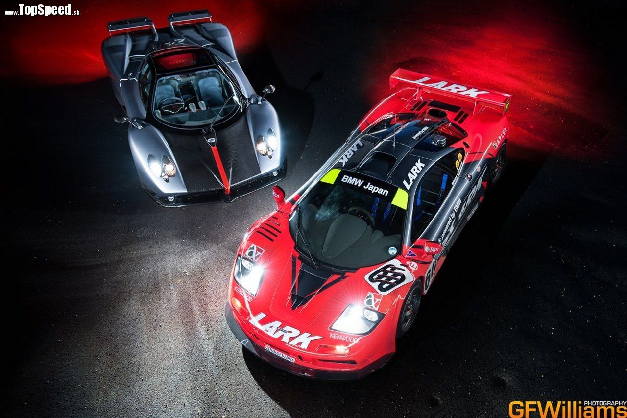 McLaren F1 GTR & Pagani Zonda Cinque