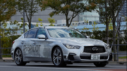 Nissan autonómne auto testuje v uliciach Tokia