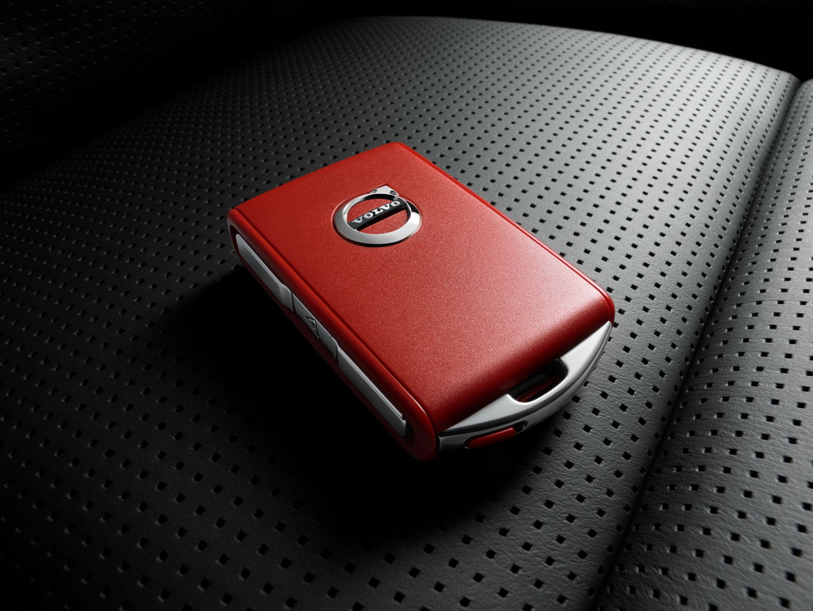 Volvo červený kľúč