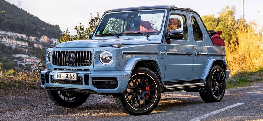 Mercedes-AMG G63 Cabrio je nová limitovaná špecialita. Stojí balík, u bežného dílera ju nekúpite