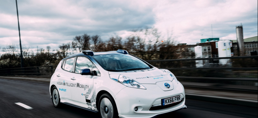 Nissan v Londýne už testuje autonómny režim