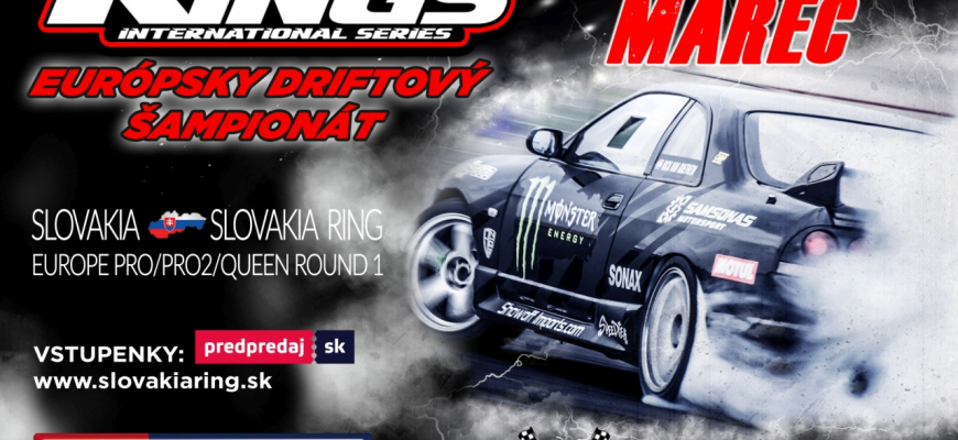 11. sezóna SlovakiaRingu začína pretekmi Drift Kings (28.-29.3.)