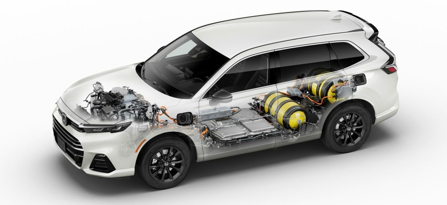Nová Honda CR-V e:FCEV oficiálne. Prvý plug-in hybrid jazdí na vodík, ale nabijete ho i zo siete!