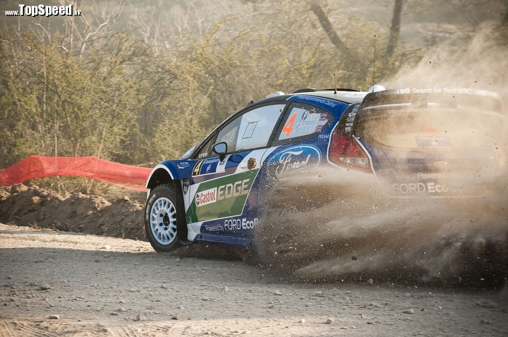 Peter Solberg na trati Rally Mexico v roku 2012 (c) Rally Mexico