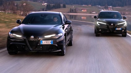 ALFA ROMEO GIULIA A STELVIO V EDÍCII ESTREMA. NOVINKOU JE SAMOSVOR I AKTÍVNY PODVOZOK