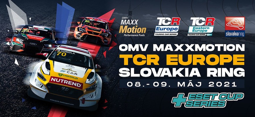 Už 7. mája zavíta TCR Europe na Slovakia Ring. Na štarte nebude chýbať ani Maťo Homola