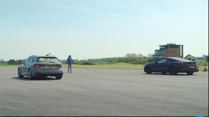 JE ŠPRINT BMW M850I A AUDI RS4 NETRADIČNÉ POROVNANIE ŠTVORKOLIEK?