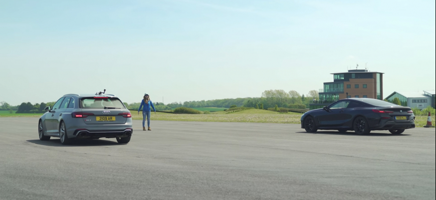 Je šprint BMW M850i a Audi RS4 netradičné porovnanie štvorkoliek?