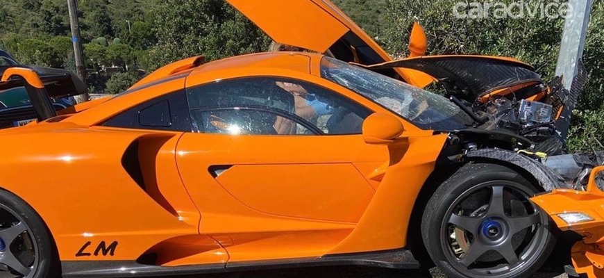 Veľká nehoda McLaren Senna LM, ktorý vlastní bývalý pilot F1