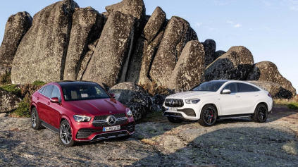 Nový Mercedes-Benz GLE Coupe premieňa kmitanie náprav na elektriku