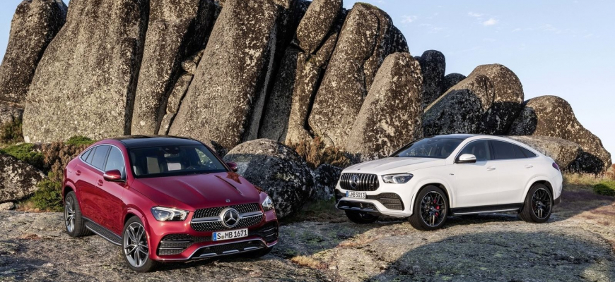 Nový Mercedes-Benz GLE Coupe premieňa kmitanie náprav na elektriku