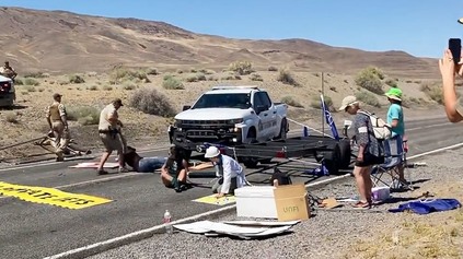 Americkí klimatickí aktivisti v Nevade narazili. Rangeri rozprášili ich blokádu za pár minút