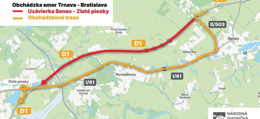Vodičov čaká veľká uzávierka D1 už dnes! Kedy sa dočkáme otvorenia križovatky Bernolákovo?