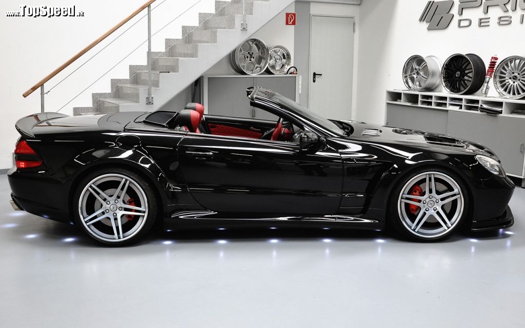 Mercedes-Benz SL R230 Black Edition od Prior Design