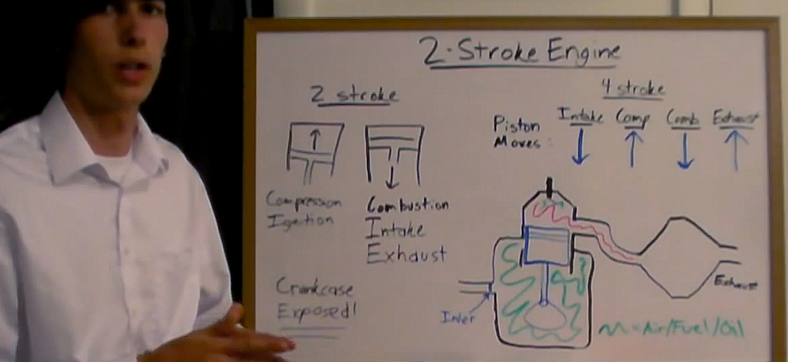 Engineering Explained: Ako funguje dvojtaktný motor?