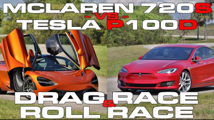 MCLAREN VS TESLA MODEL S P100D. KTO VYHRÁ?