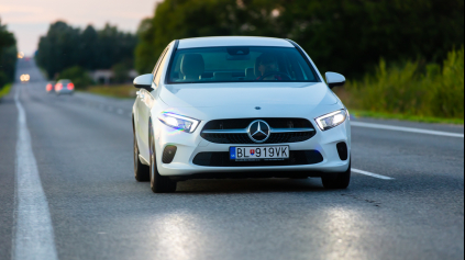 TEST MERCEDES-BENZ A180D SEDAN. JE NIELEN EXTRÉMNE ÚSPORNÝ