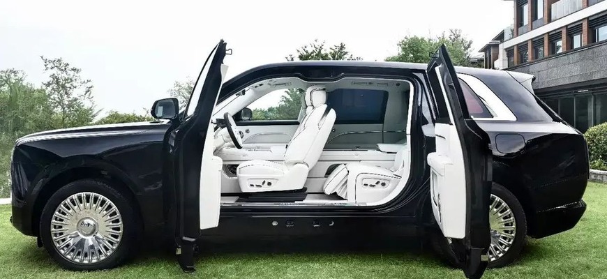 Čínsky vysávačový kráľ odhalil po kópii Bugatti druhý plagiát, imituje Rolls-Royce