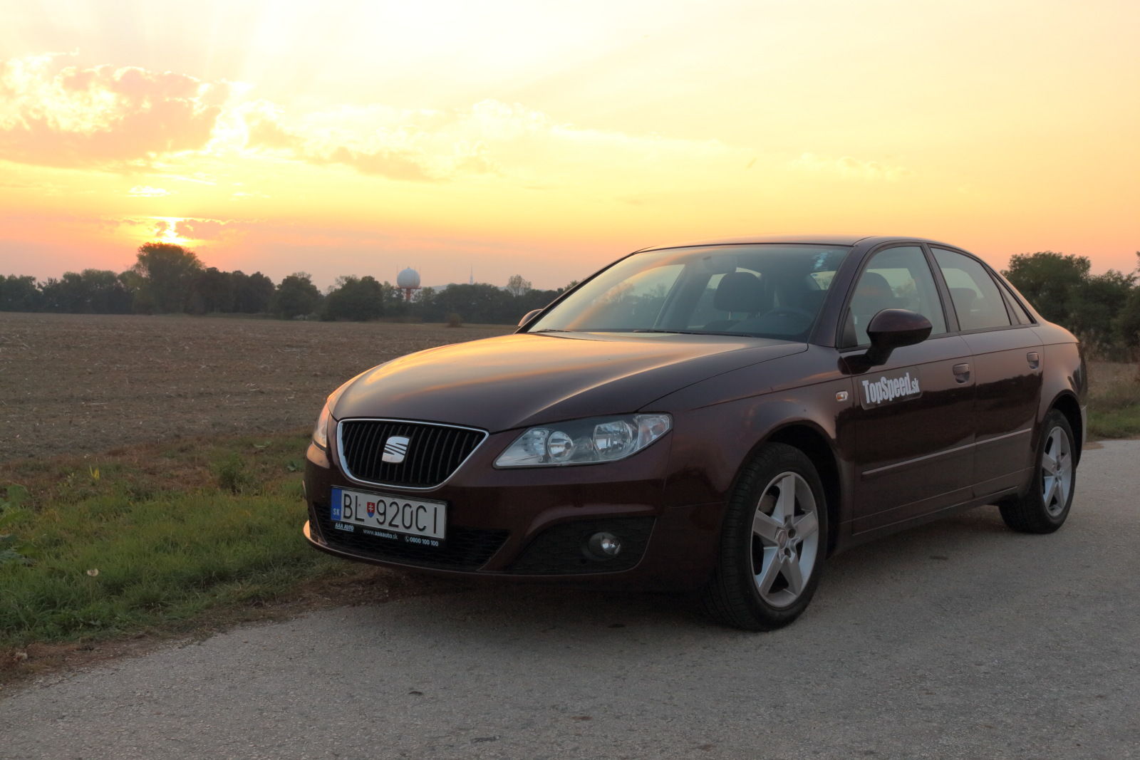 TopSpeed.sk test jazdenky Seat Exeo