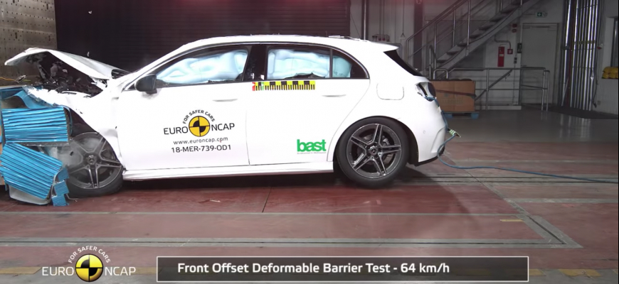 Mercedes A Euro NCAP testy zvládol na výbornú