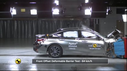 V Euro NCAP Lexus ES nesklamal