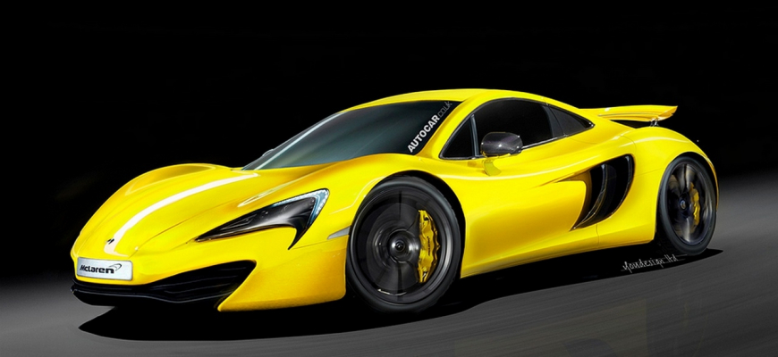 McLaren P13 postavia proti Porsche 911