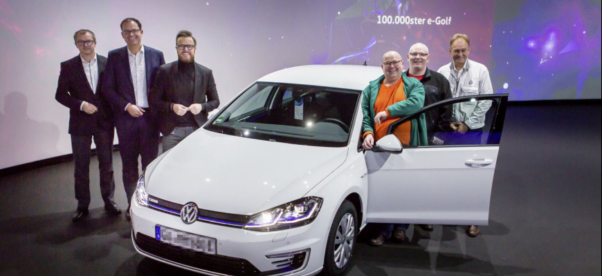 VW e-Golf vyrobili už pre stotisíc majiteľov