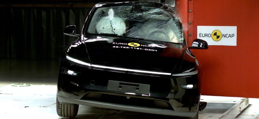 Modernizovaná Tesla Model Y v Euro NCAP. Obstál „Juniper“ v najnovších nárazových testoch?