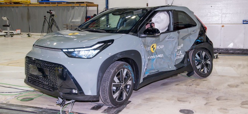 Toyota Aygo X v Euro NCAP v reparáte neuspela. Je na tom slabšie ako naposledy