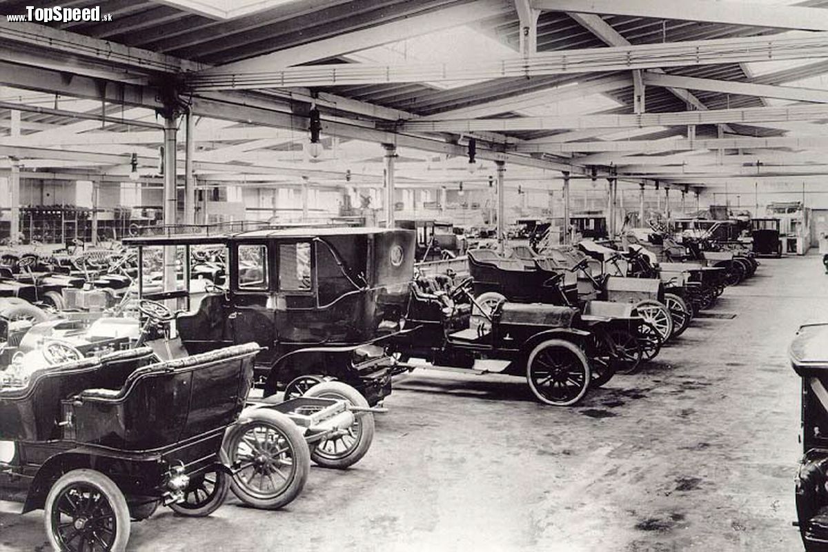 Opel mal v Európe prvú linku na výrobu áut už v roku 1906.