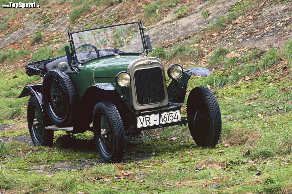 Legendárny model 4/12 HP Laubfrosch z roku 1924