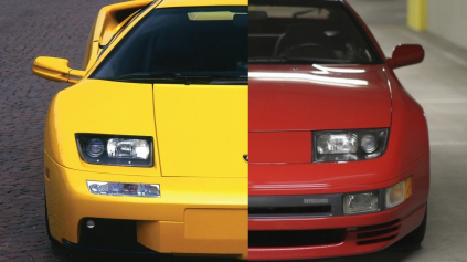 MALO LAMBORGHINI DIABLO SKUTOČNE SVETLÁ Z NISSANU 300ZX?